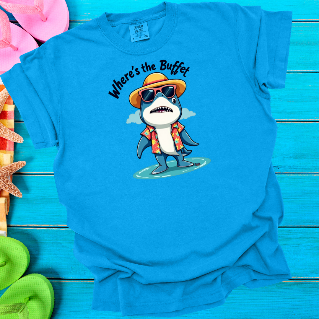 Cruisin' Critters Shark Where's The Buffet T-Shirt