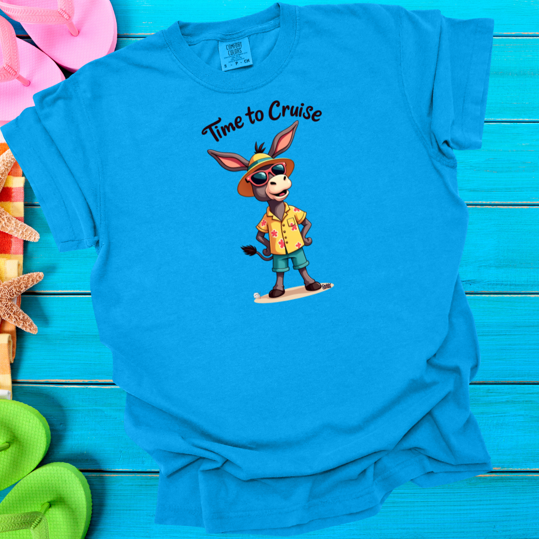 Cruisin' Critters Donkey Time To Cruise T-Shirt