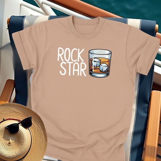 Rock Star Cruiser Whiskey T-Shirt
