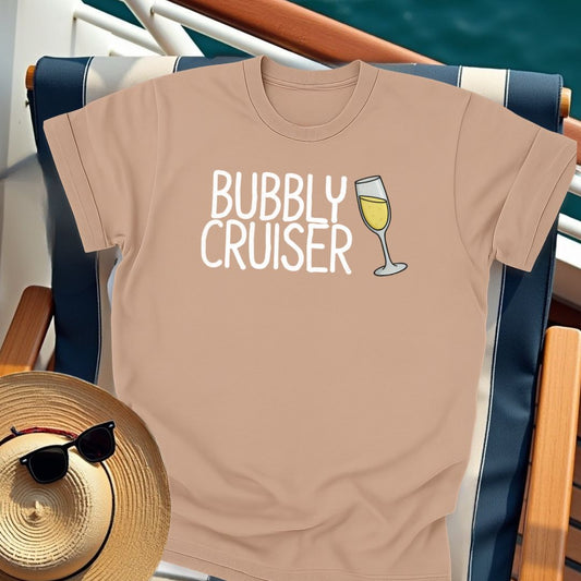 Bubbly Cruiser Champagne T-Shirt