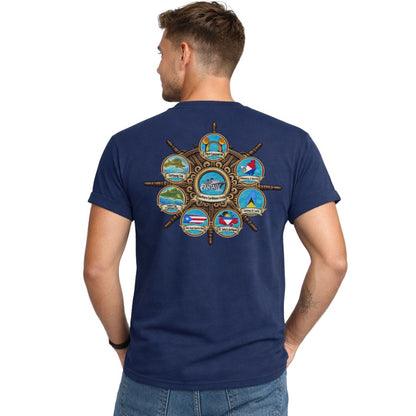 Fantasy Southern Caribbean Cruise 2026 Ships Wheel T-Shirt