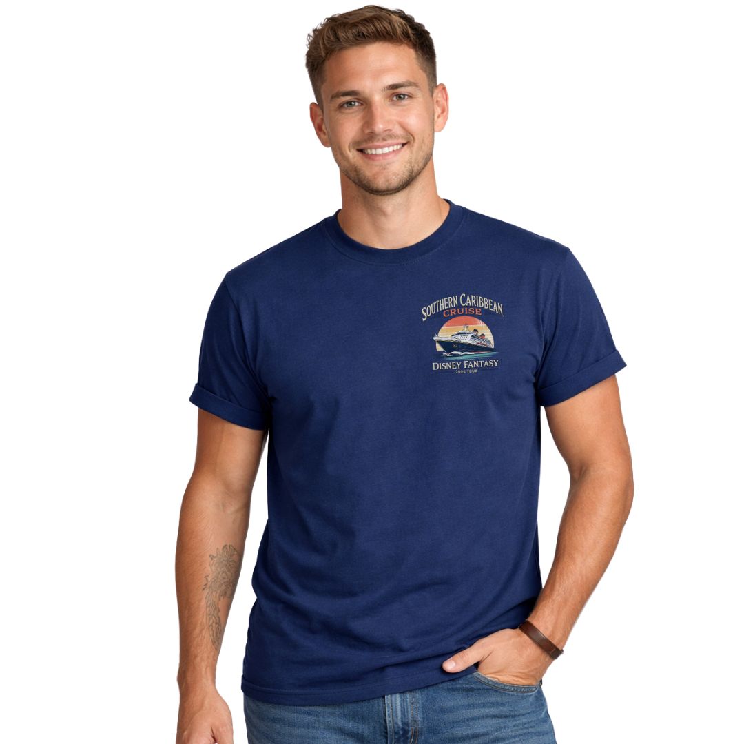 Fantasy Southern Caribbean Cruise 2026 Ships Wheel T-Shirt