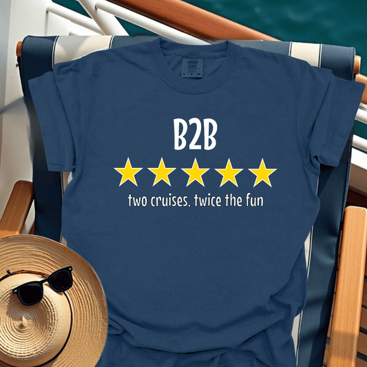 Back to Back Five Star Review T-Shirt