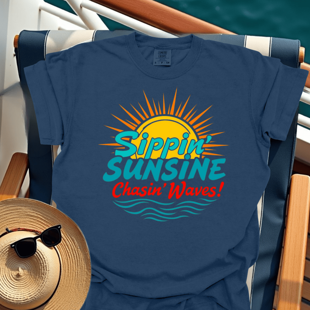 Sippin Sunshine Chasing Waves T-Shirt