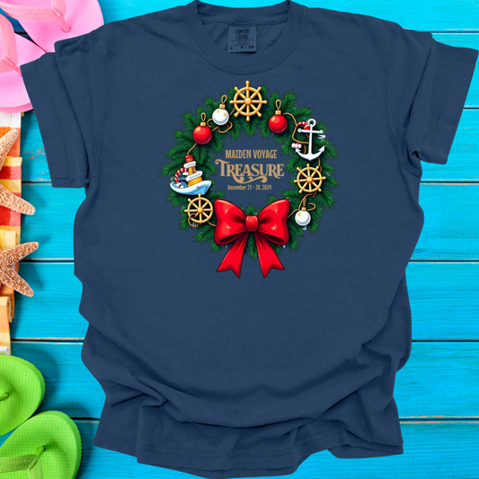 Treasure Maiden Voyage Wreath (Youth) T-Shirt