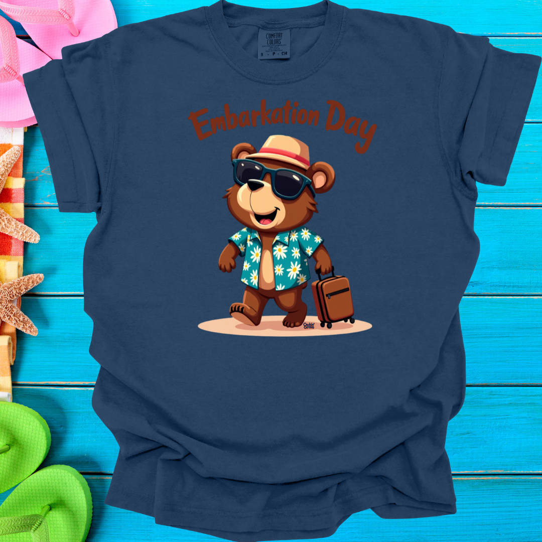 Cruisin' Critters Bear Embarkation Day T-Shirt