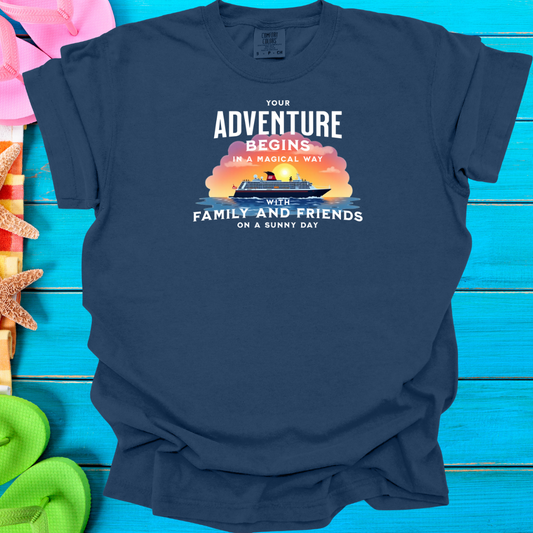 Adventure Begins T-Shirt