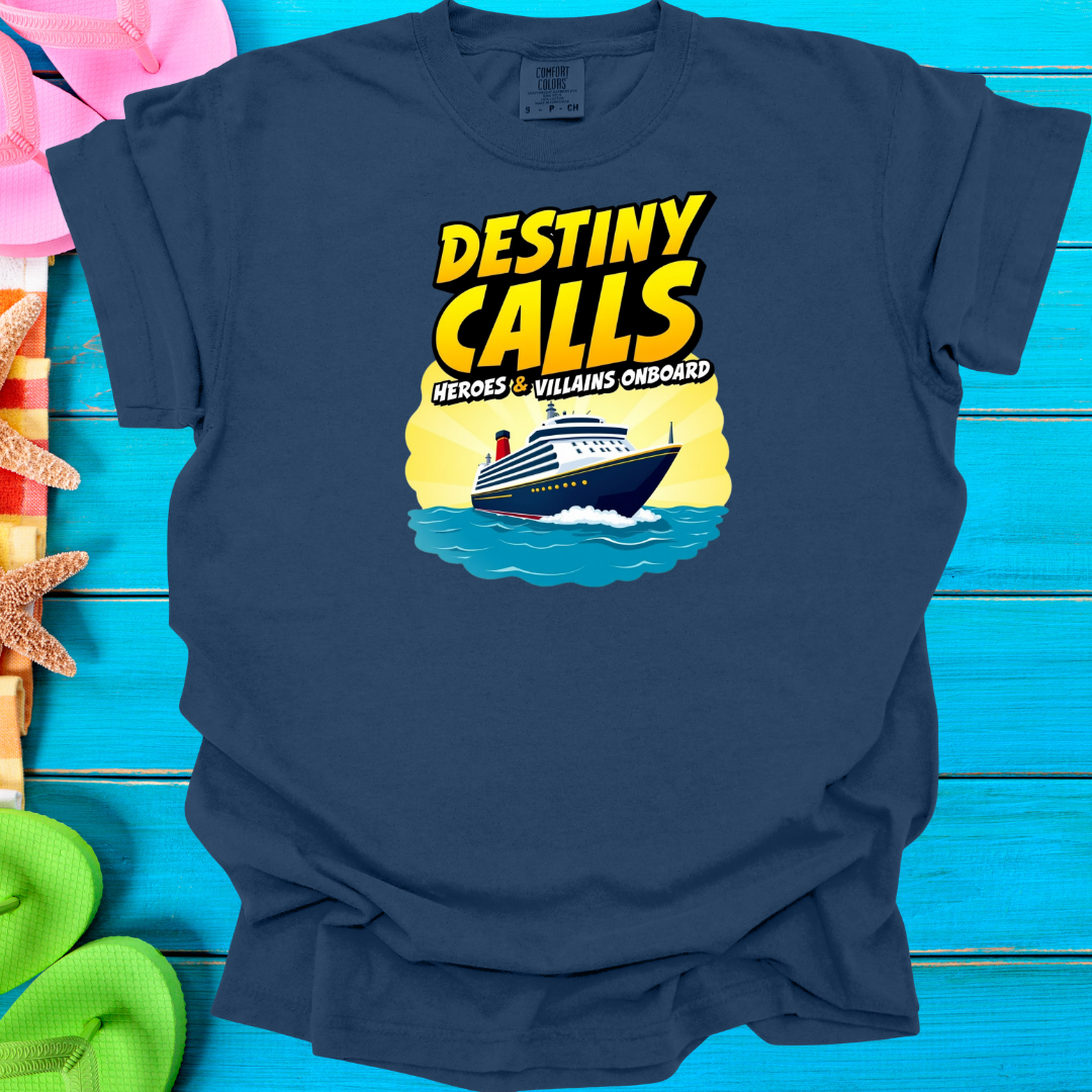 Destiny Calls Heroes and Villians T-Shirt