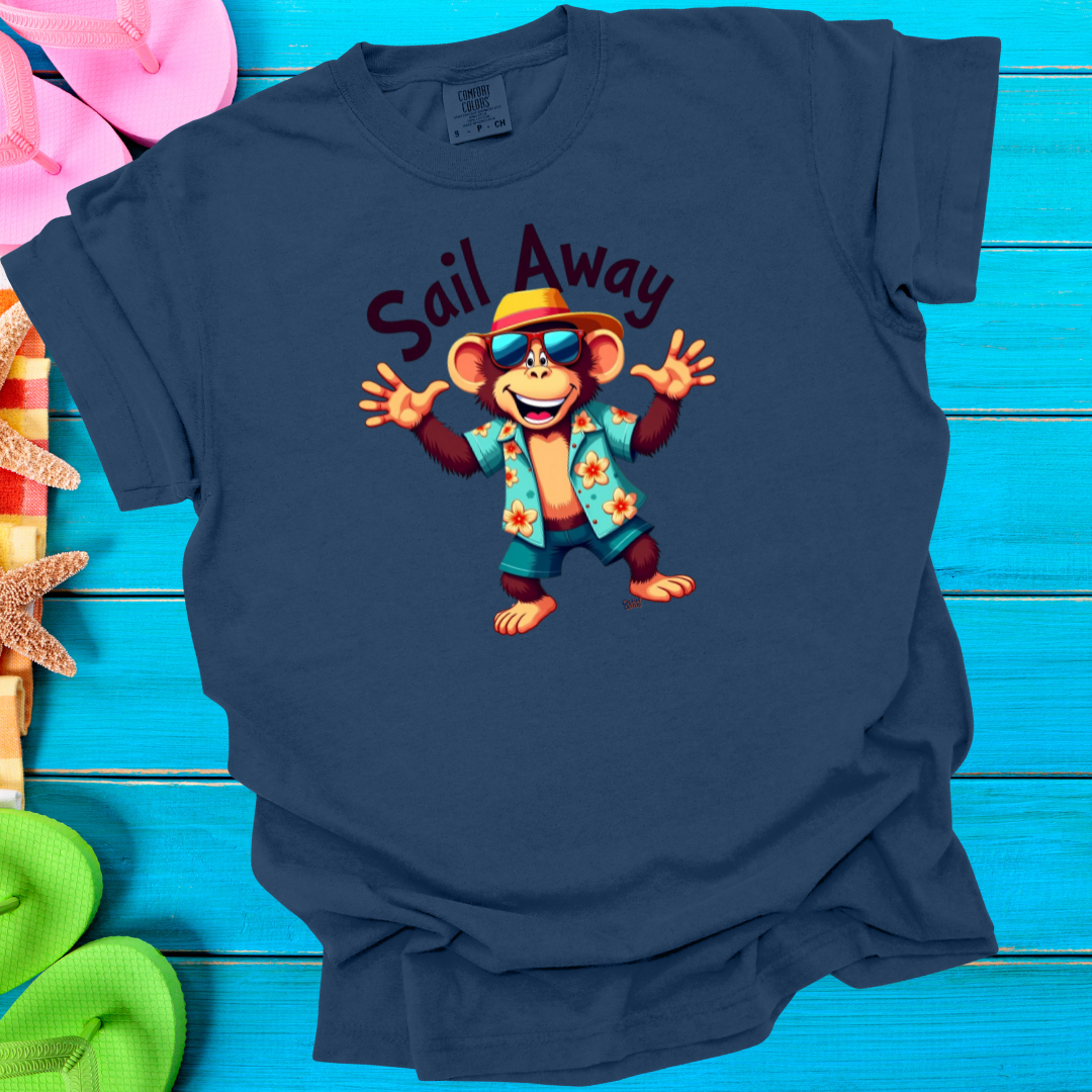 Cruisin' Critters Chimp Sail Away II T-Shirt