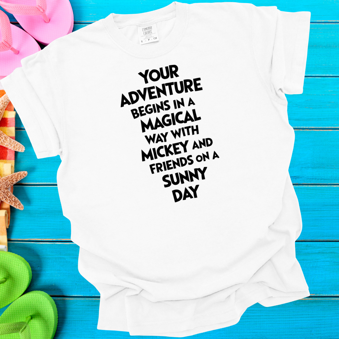 Your Adventure Begins T-Shirt