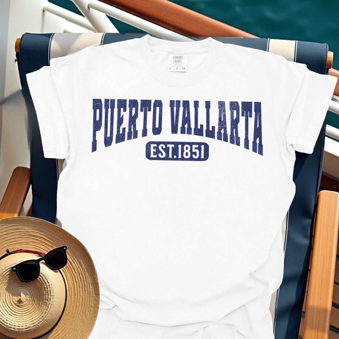 Puerto Vallarta Est.1851 T-Shirt