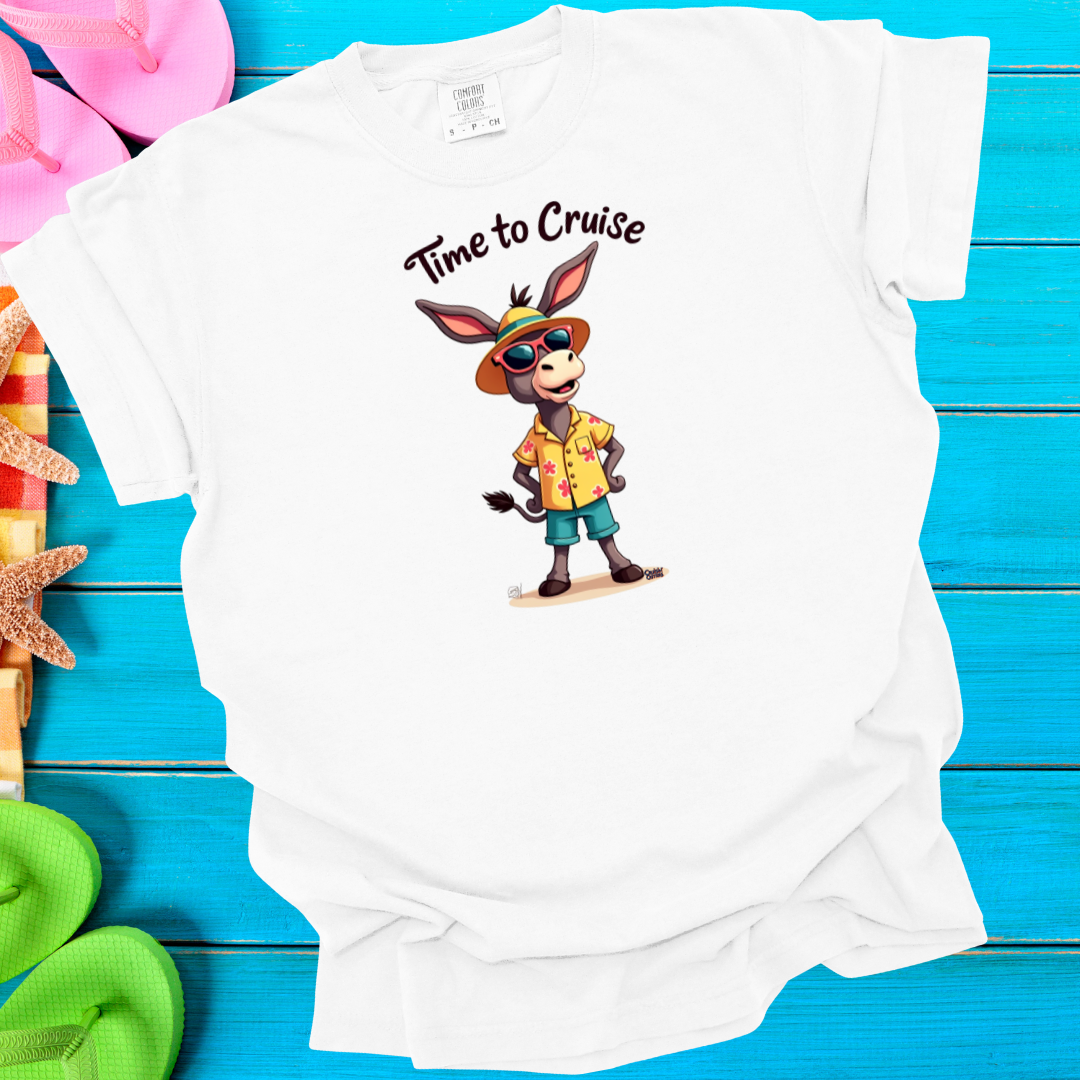 Cruisin' Critters Donkey Time To Cruise T-Shirt