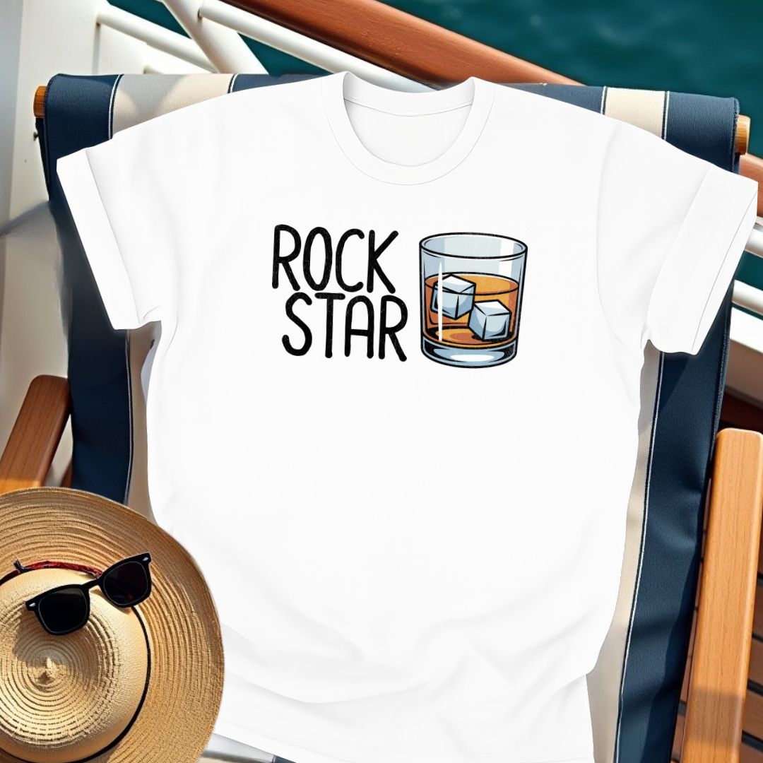 Rock Star Cruiser Whiskey T-Shirt